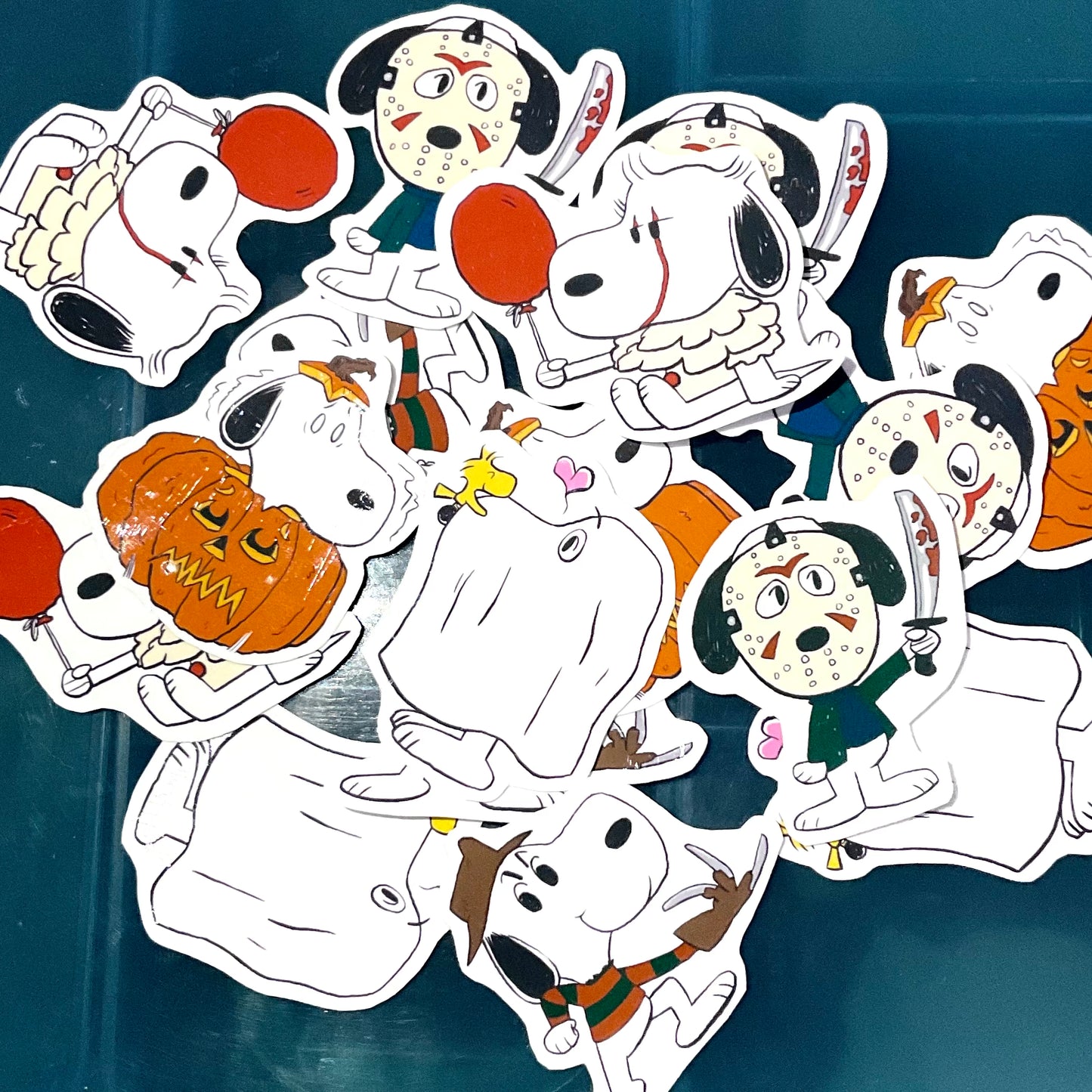 HALLO'WEEN SNOOPY STiCKERS