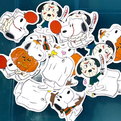 HALLO'WEEN SNOOPY STiCKERS